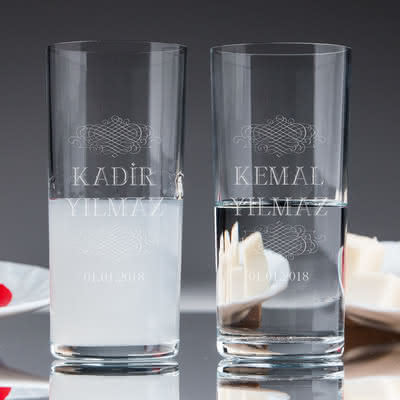 Arkadaşlara Özel Rakı Kadehleri